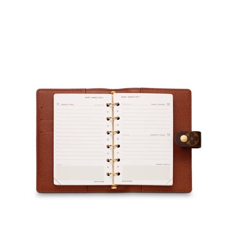 louis vuitton medium agenda refill 2019|Louis Vuitton planner refill.